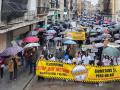 Manifestación contra la planta de biometano en Alcalá la Real
