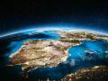 La Península Ibérica, vista desde el espacio