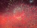 Imagen tomada esta Nochevieja del castillo de fuegos artificiales para dar la bienvenida a 2026 en Valencia