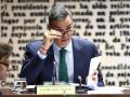 El presidente del Gobierno, Pedro Sánchez, comparece ante la Comisión de Investigación sobre el 'caso Koldo', en el Senado, a 30 de octubre de 2025