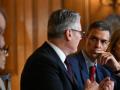 El presidente del Gobierno, Pedro Sánchez, y el primer ministro de Reino Unido, Keir Starmer