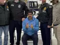 Nicolás Maduro posando ante las cámaras a su llegada a Nueva York