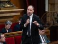 El consejero de Deportes, Berni Álvarez, en el Parlament
