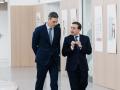 El presidente del Gobierno, Pedro Sánchez, y el ministro de Exteriores, José Manuel Albares, este jueves en la Conferencia de Embajadores