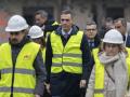 Sánchez en las obras de la Operación Campamento
