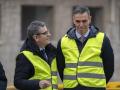 El ministro de la Presidencia, Félix Bolaños, y el presidente del Gobierno, Pedro Sánchez