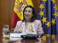 La ministra de Defensa, Margarita Robles, mantiene una videoconferencia con el comandante y dotación del buque escuela ‘Juan Sebastián de Elcano’ con motivo del inicio del XCVIII Crucero de Instrucción el pasado 10 de enero