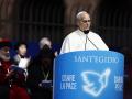 (Foto de ARCHIVO)
28 October 2025, Italy, Rome: Pope Leo XIV speaks during a Meeting for Peace, promoted by the Community of Sant'Egidio, outside the Colosseum in Rome. Photo: Cecilia Fabiano/LaPresse via ZUMA Press/dpa

Cecilia Fabiano/LaPresse via ZUM / DPA
28/10/2025 ONLY FOR USE IN SPAIN