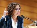 La vicepresidenta primera y ministra de Hacienda, María Jesús Montero.