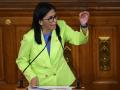 Delcy Rodriguez, "presidenta encargada" del régimen venezolano