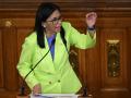 Delcy Rodriguez, "presidenta encargada" del régimen venezolano