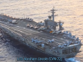El portaaviones USS Abraham Lincoln
