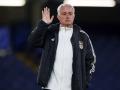 José Mourinho, durante un entrenamiento con el Benfica