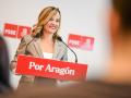 La exministra Pilar Alegría, candidata del PSOE al Gobierno de Aragón