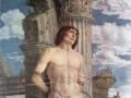 Obra de Andrea Mantegna del martirio de San Sebastián