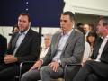 El ministro de Transportes y Movilidad Sostenible, Óscar Puente; el presidente del Gobierno, Pedro Sánchez