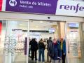 Venta de billetes en la estación del AVE de Córdoba