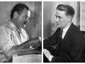 Ernest Hemingway y Francis Scott Fitzgerald