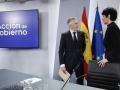 Los ministros Elma Saiz y Fernando Grande-Marlaska, este martes en la Moncloa