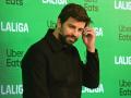 Gerard Piqué, en un acto promocional con Uber Eats