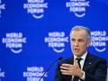 El primer ministro de Canadá, Mark Carney, en Davos