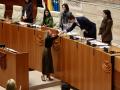 La presidenta en funciones de Extremadura, María Guardiola, durante la sesión constitutiva de la Asamblea
20/1/2026