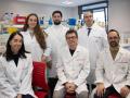Los investigadores Patricia Mascarós, José Francisco Díaz, Juan Manuel Corpa, Laura Selva, David Viana y Alberto Arnau, del grupo en Patología y Sanidad Animal de la CEU UCH y coautores del estudio