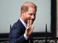 Prince Harry arrives at the Royal Courts of Justice for the High Court Trial against Associated Newspapers.