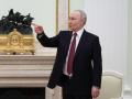 MOSCOW (Russian Federation), 22/01/2026.- Russian President Vladimir Putin gestures during a meeting with Palestinian President Mahmoud Abbas at the Kremlin in Moscow, Russia, 22 January 2026. (Rusia, Moscú) EFE/EPA/RAMIL SITDIKOV / REUTERS POOL /