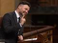 Imagen de Gabriel Rufián tomada durante un pleno en el Congreso