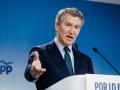 El presidente del Partido Popular, Alberto Núñez Feijóo