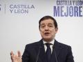 El presidente de la Junta de Castilla y León y del PPCyL, este sábado, en Valladolid