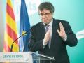El presidente de Junts per Catalunya, Carles Puigdemont