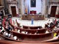 Imagen tomada este martes durante el Pleno del Ayuntamiento de Valencia