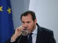 El ministro de Transportes y Movilidad Sostenible, Óscar Puente, durante la rueda posterior al Consejo de Ministros de este martes