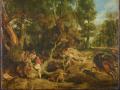 'La caza del jabalí'. Obra de Peter Paul Rubens
