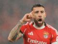 Nicolás Otamendi, en el Benfica - Real Madrid