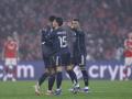 Los jugadores del Real Madrid celebran un gol en el Estadio Da Luz