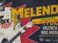Cartel del concierto de Melendi en el Roig Arena