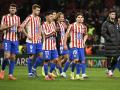 Los jugadores del Atlético de Madrid tras el batacazo ante el Bodo/Glimt