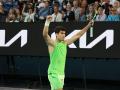 Carlos Alcaraz, en las semifinales del Open de Australia 2026