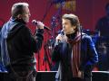 RAPHAEL Y MIGUEL BOSE DURANTE CONCIERTO EN MADRID
02/12/2008
MADRID , ESPA¿ëA