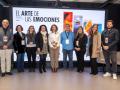Foto de familia tomada este lunes en la inauguración del Arte de las Emociones