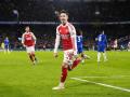 (Foto de ARCHIVO)
14 January 2026, United Kingdom, London: Arsenal's Martin Zubimendi celebrates scoring his side's third goal during the English Carabao Cup semi-final first leg soccer match between Chelsea and Arsenal at Stamford Bridge. Photo: Nick Potts/PA Wire/dpa

14/1/2026 ONLY FOR USE IN SPAIN