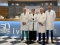Imagen de los Doctores Fuster, Oliete, Arribas y Gavilá, de la Fundación Instituto Valenciano de Oncología