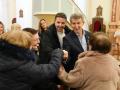 El presidente del PP, Alberto Núñez Feijóo, durante su visita a Calanda (Teruel)