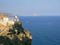 Imagen del faro de Alfás del Pi, Alicante