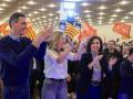 Pedro Sánchez y Pilar Alegría, el viernes en el cierre de campaña en Zaragoza