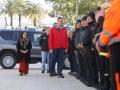 Pedro Sánchez a su llegada a San Roque