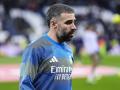 Dani Carvajal, en un partido del Real Madrid en el Bernabéu esta temporada